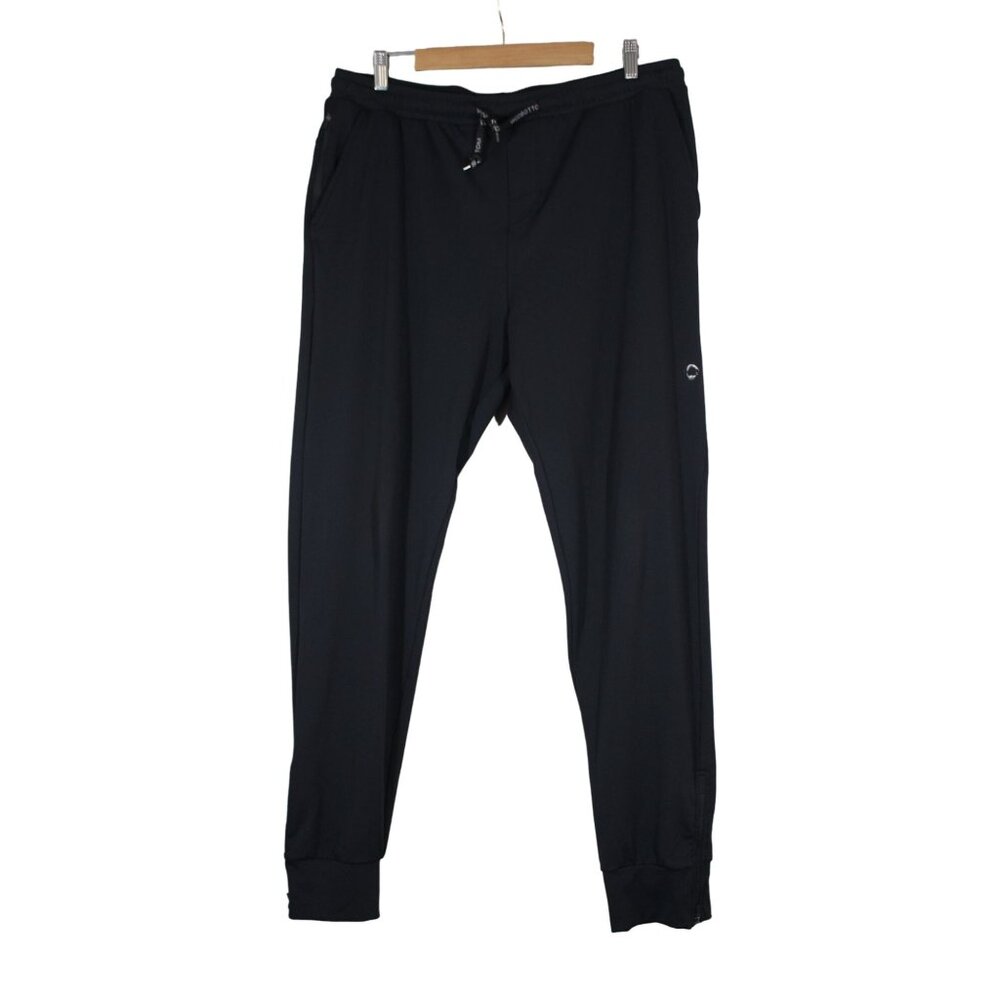 Wodbottom unisex high rise relaxed fit‎ tapered ankle zip athletic joggers XXL